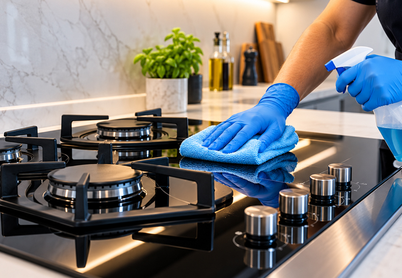 Professional Hob Cleaning
